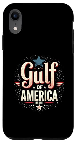 Golf von USA Amerika Est 2025 Golf von US Amerika Hülle für iPhone XR von Trump Gulf Of USA Merch