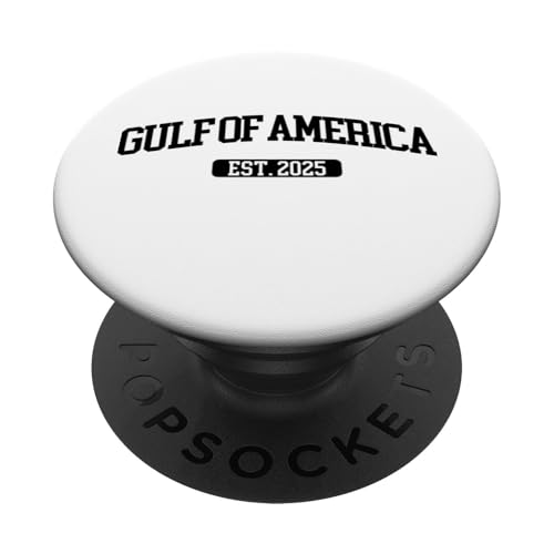 Golf von USA Amerika Est 2025 Golf von US Amerika PopSockets Klebender PopGrip Golf von USA Amerika Est 2025 Golf von US Amerika PopSockets Klebender PopGrip von Trump Gulf Of USA Merch
