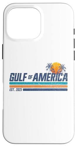 Golf von USA Ost-Amerika 2025 Trump Golf von USA Hülle für iPhone 16 Pro Max von Trump Gulf Of USA Merch