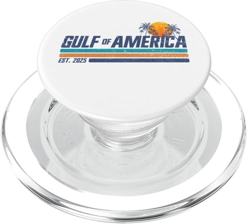 Golf von USA Ost-Amerika 2025 Trump Golf von USA PopSockets PopGrip für MagSafe Golf von USA Ost-Amerika 2025 Trump Golf von USA PopSockets PopGrip für MagSafe von Trump Gulf Of USA Merch