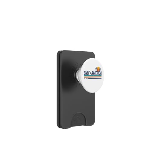 Golf von USA Ost-Amerika 2025 Trump Golf von USA PopSockets PopWallet für MagSafe Golf von USA Ost-Amerika 2025 Trump Golf von USA PopSockets PopWallet für MagSafe von Trump Gulf Of USA Merch