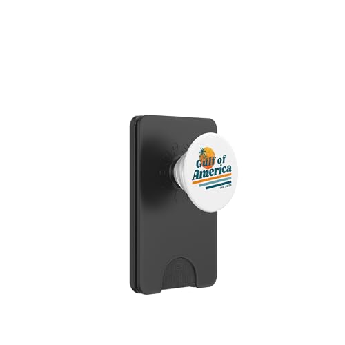 Golf von USA Ost-Amerika 2025 Trump Golf von USA PopSockets PopWallet für MagSafe Golf von USA Ost-Amerika 2025 Trump Golf von USA PopSockets PopWallet für MagSafe von Trump Gulf Of USA Merch