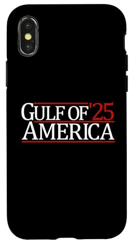 Gulf Of USA America '25 2025 Golf of US America Hülle für iPhone X/XS von Trump Gulf Of USA Merch