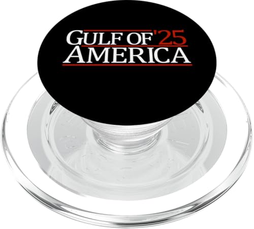 Gulf Of USA America '25 2025 Golf of US America PopSockets PopGrip für MagSafe Gulf Of USA America '25 2025 Golf of US America PopSockets PopGrip für MagSafe von Trump Gulf Of USA Merch