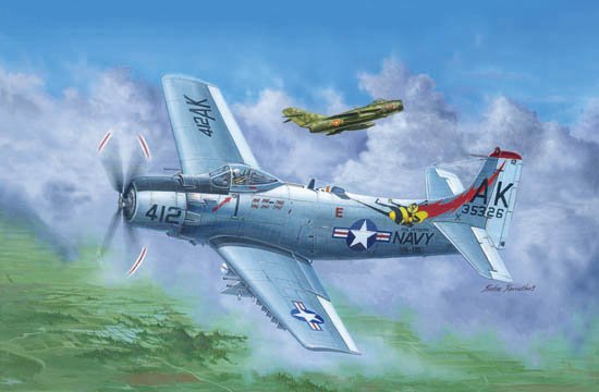 A-1H AD-6 Skyraider von Trumpeter