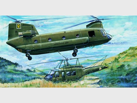 CH-47A Chinook von Trumpeter