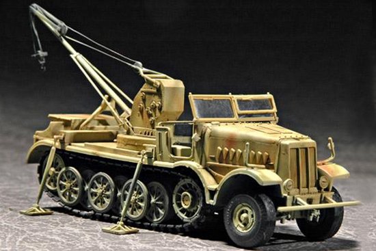 Drehkran 6t auf Zugkraftwagen 18t (Sd.Kfz. 9/1) von Trumpeter