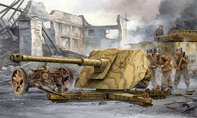 German 88mm PAK 43/41 German 88mm PAK 43/41 von Trumpeter