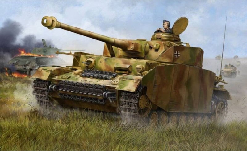 German Pzkpfw IV Ausf.H Medium Tank von Trumpeter