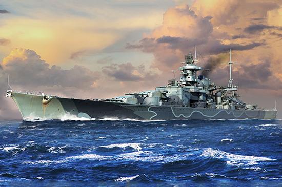 German Scharnhorst Battleship von Trumpeter