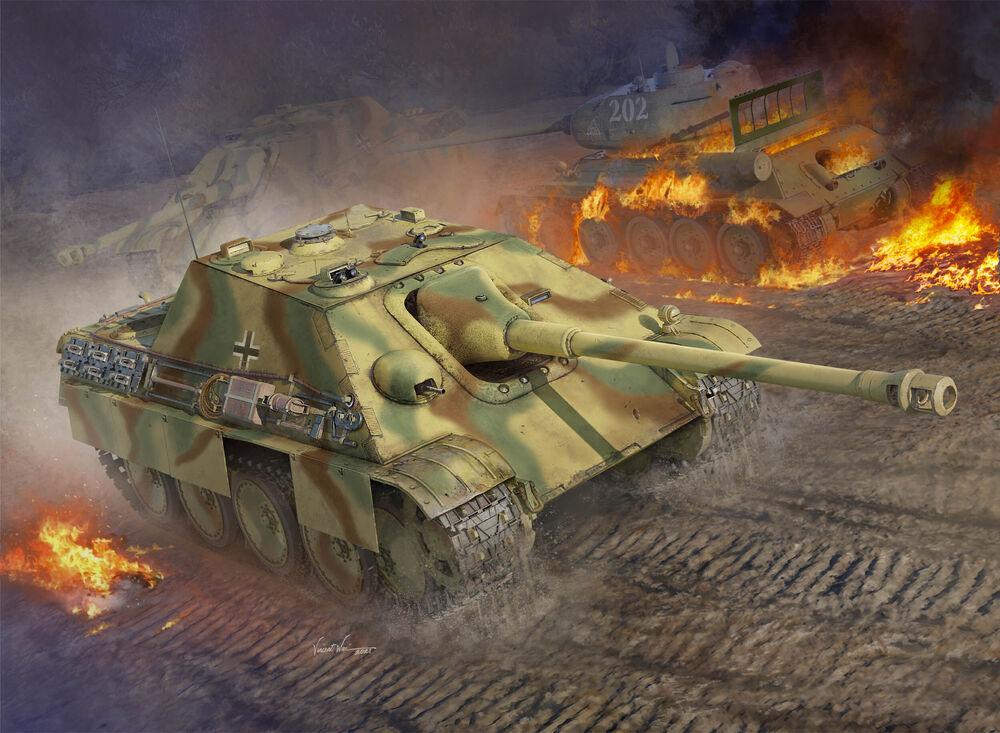 German Sd.Kfz 173 Jagdpanther Late Version von Trumpeter