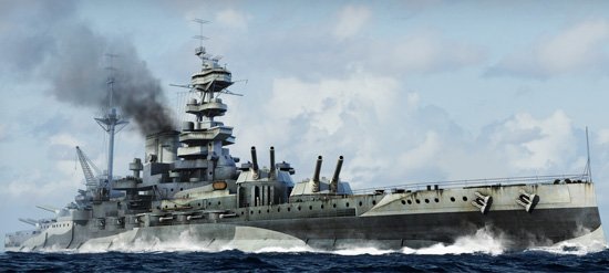 HMS Malaya 1943 von Trumpeter