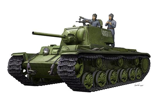 KV-1 1942 Simplified Turret Tank w/Tank Crew von Trumpeter