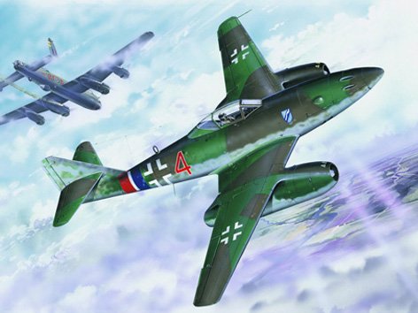 Messerschmitt Me 262 A-1a von Trumpeter