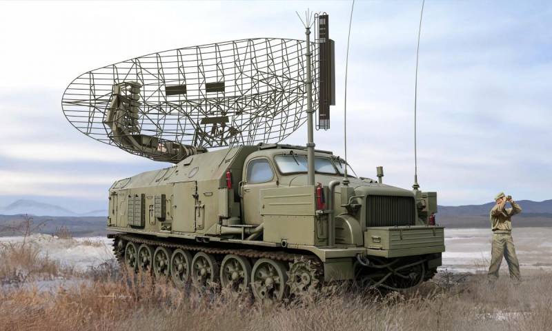 P-40/1S12 Long Track S-band acquisition radar von Trumpeter