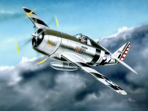 P-47D Razorback Fighter P-47D Razorback Fighter von Trumpeter
