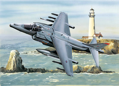 RAF Harrier GR.MK7 von Trumpeter