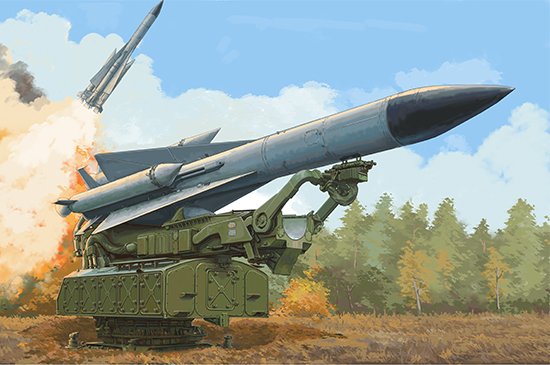 Russian 5V28 of 5P72 Launcher SAM-5 Gammon von Trumpeter