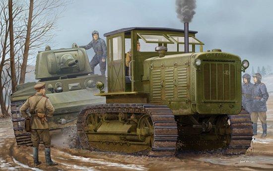 Russian ChTZ S-65 Tractor with Cab1 von Trumpeter