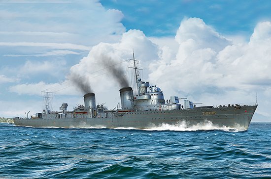 Russian Destroyer Taszkient 1940 von Trumpeter