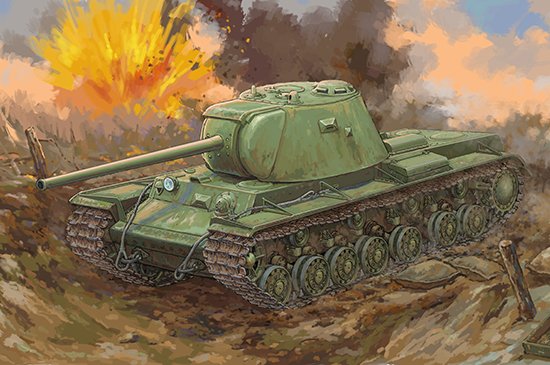 Russian KV-3 Heavy Tank von Trumpeter