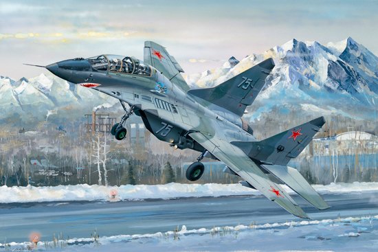 Russian MIG-29UB Fulcrum von Trumpeter