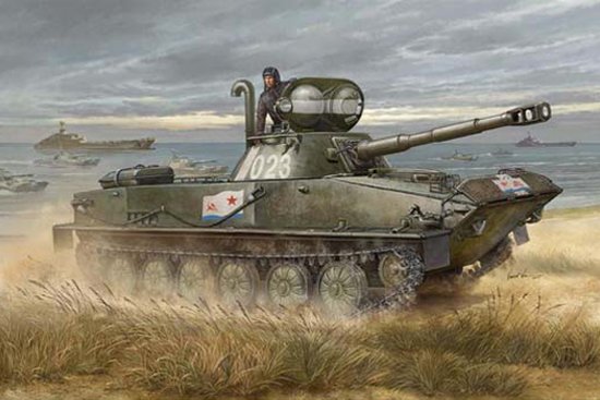 Russian PT-76B von Trumpeter