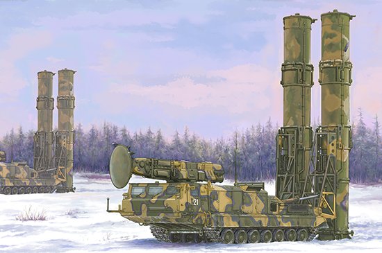 Russian S-300V 9A82 SAM von Trumpeter