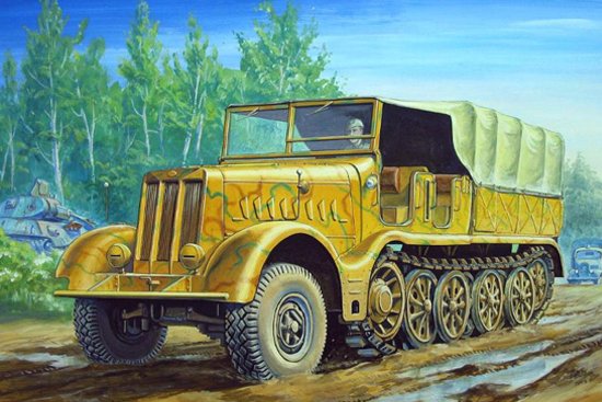 Sd.Kfz. 9 Famo 18 t Zugkraftwagen von Trumpeter