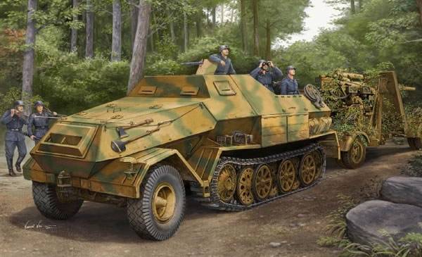 Sd.Kfz.8 gepanzert 12t Sd.Kfz.8 gepanzert 12t von Trumpeter