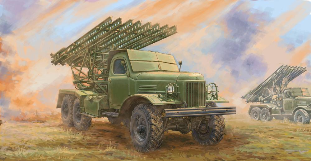 Soviet 2B7 Multiple Rocket Launcher BM-13 NM Soviet 2B7 Multiple Rocket Launcher BM-13 NM von Trumpeter