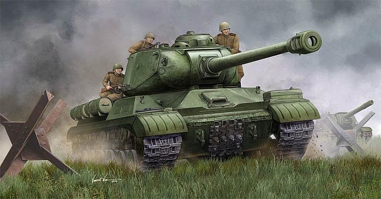 Soviet JS-2M Heavy Tank-Late von Trumpeter