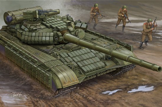 Soviet T-64AV MOD 1984 von Trumpeter