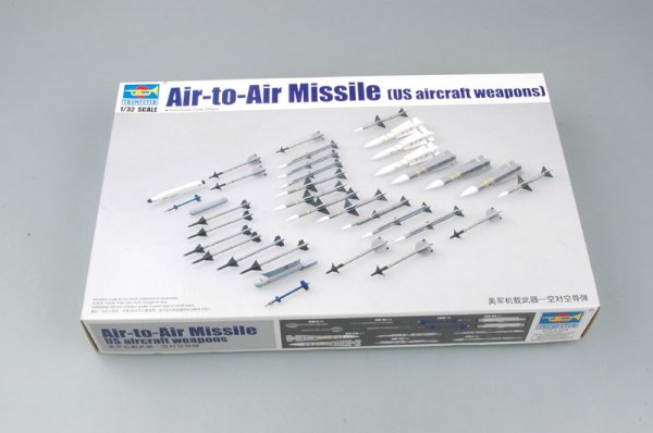 US aircraft weapon-Air-to-Air Missile von Trumpeter