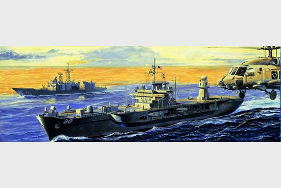 USS Mount Whitney LCC-20 2004 von Trumpeter