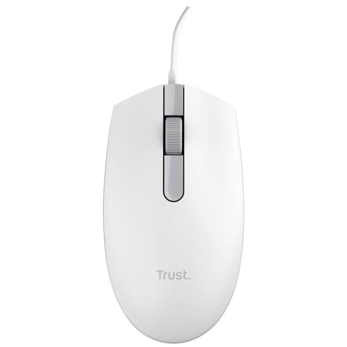 Trust TM-101W Maus USB Optisch Weiß 3 Tasten 1200 DPI Integriertes Scrollrad Trust TM-101W Maus USB Optisch Weiß 3 Tasten 1200 DPI Integriertes Scrollrad von Trust
