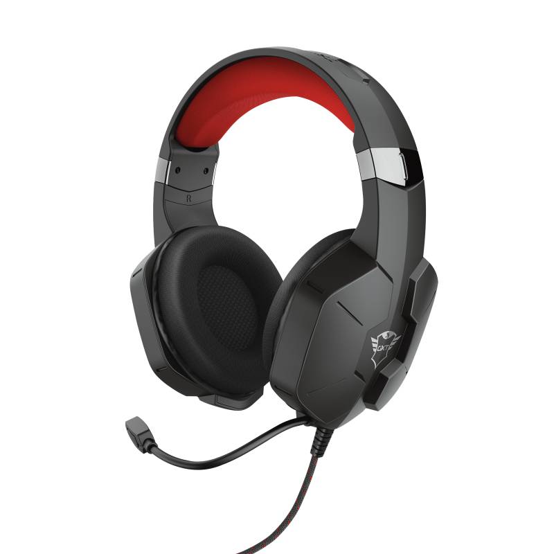 TRUST GXT323 CARUS Gaming Headset mit Netzpolsterung und flexiblem Mikrofon, geeignet für PC und Xbox, PS4, PS5 von Trust