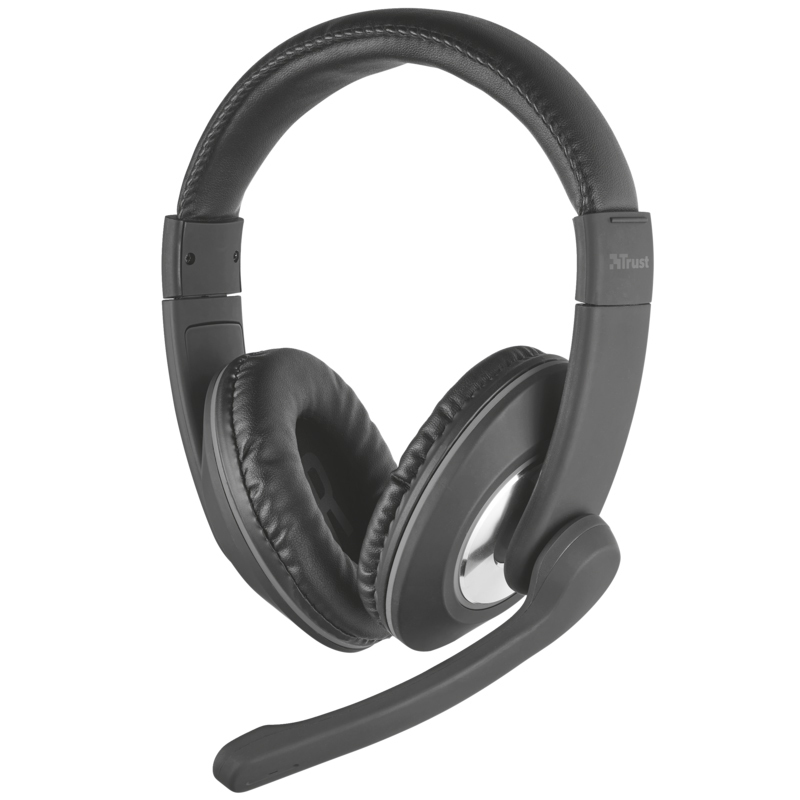 TRUST Reno Headset for PC and Laptop [Over-Ear-Headset] von Trust