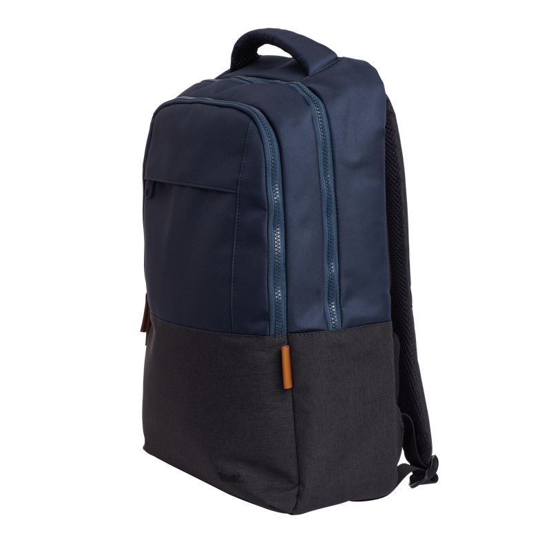 TRUST Rucksack LISBOA bis 16 Zoll Backpack, blau von Trust