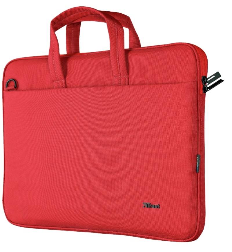 TRUST Tasche Bologna 40,6 cm (16") Eco rot + Webcam Trino von Trust