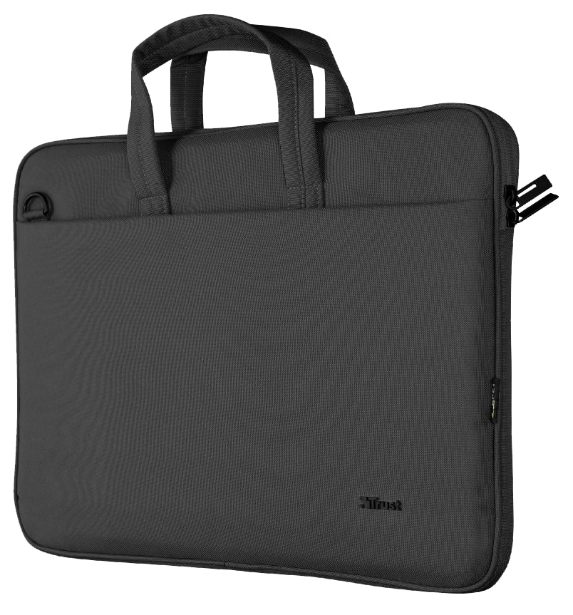 TRUST Tasche Bologna 40,6 cm (16") Eco schwarz + Webcam Trino von Trust