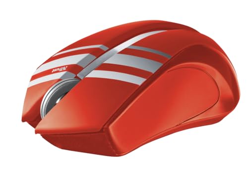 Trust 18825 Sula kabellose optische Micro Maus (2,4GHz, USB) rot von Trust