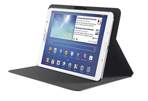 Trust Aeroo Folio Stand - flaches Hülle für 7-8" Tablets (z.B. iPad Mini, Galaxy Tab 4 7.0 & 8.0) schwarz von Trust