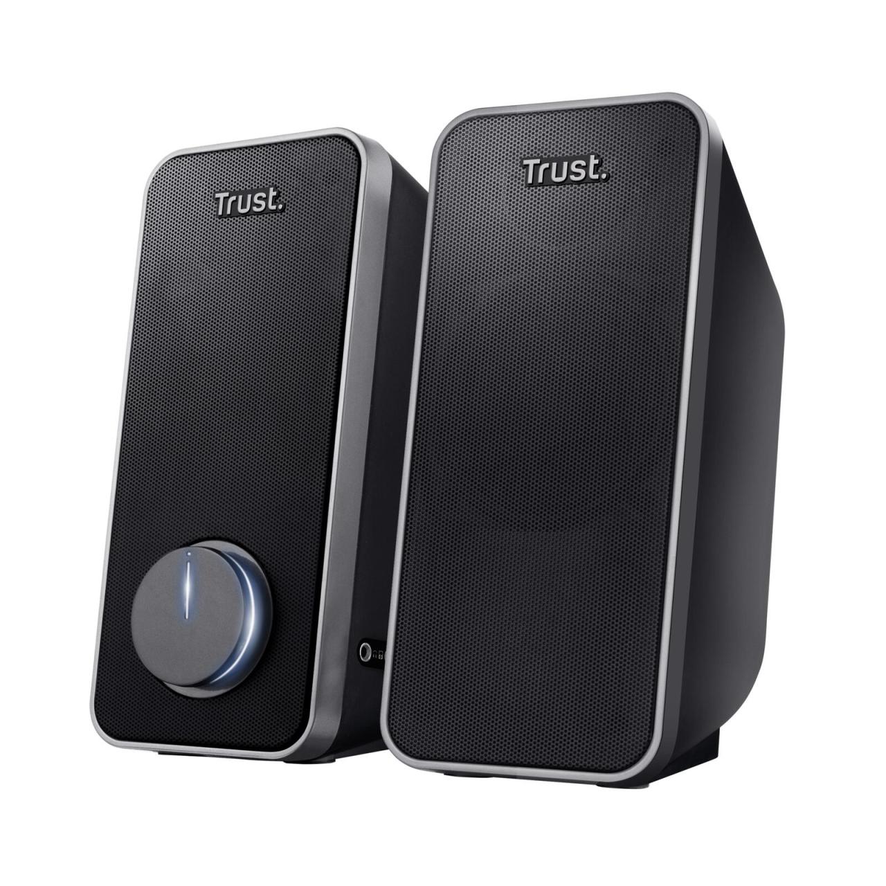 Trust Arys 2.0-Lautsprecherset - Schwarz Trust Arys 2.0-Lautsprecherset - Schwarz von Trust