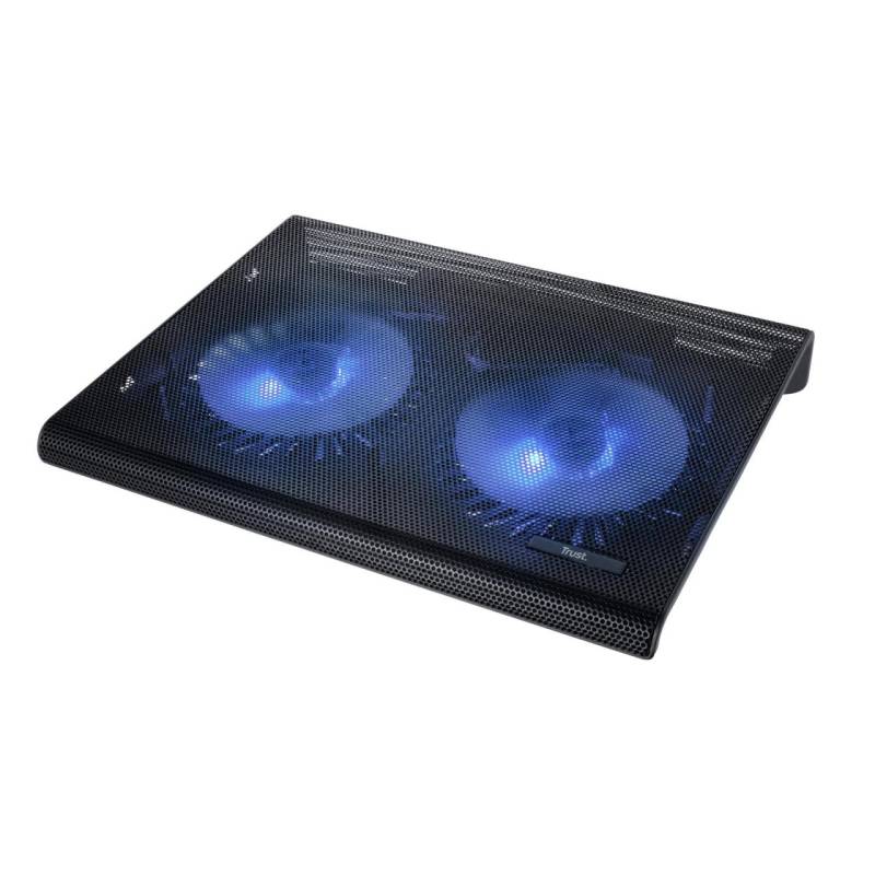 Trust Azul Laptop-Kühlständer mit zwei Lüftern - Schwarz von Trust