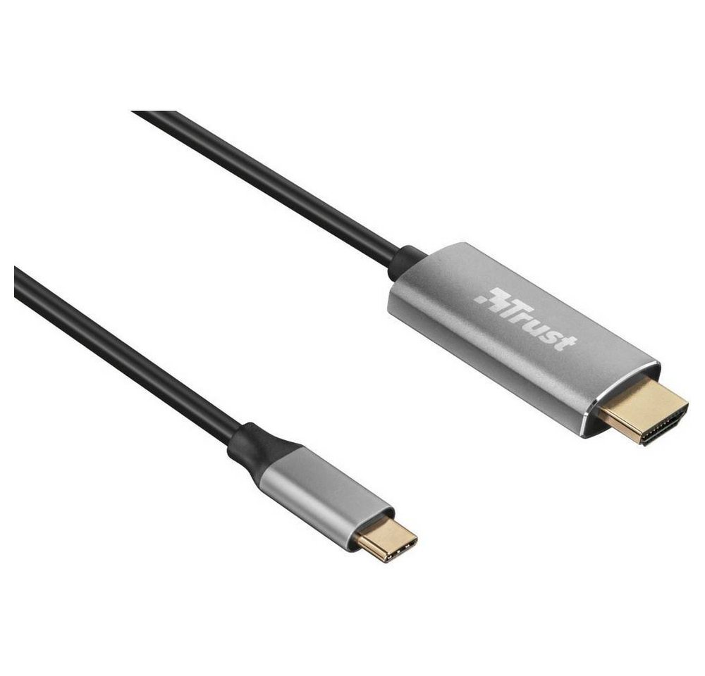 Trust Calyx USB-C® to HDMI Adapter Cable HDMI-Kabel, (1.80 cm) von Trust