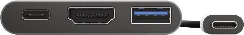 Trust Dalyx - USB 3.2 Gen 1 (3.1 Gen 1) Type-C - HDMI - USB 3.2 Gen 1 (3.1 Gen 1) Type-A - USB 3.2 Gen 1 (3.1 Gen 1) Type-C - 5 Mbit/s - Aluminium - Schwarz - Aluminium - 0,1 m (23772) von Trust