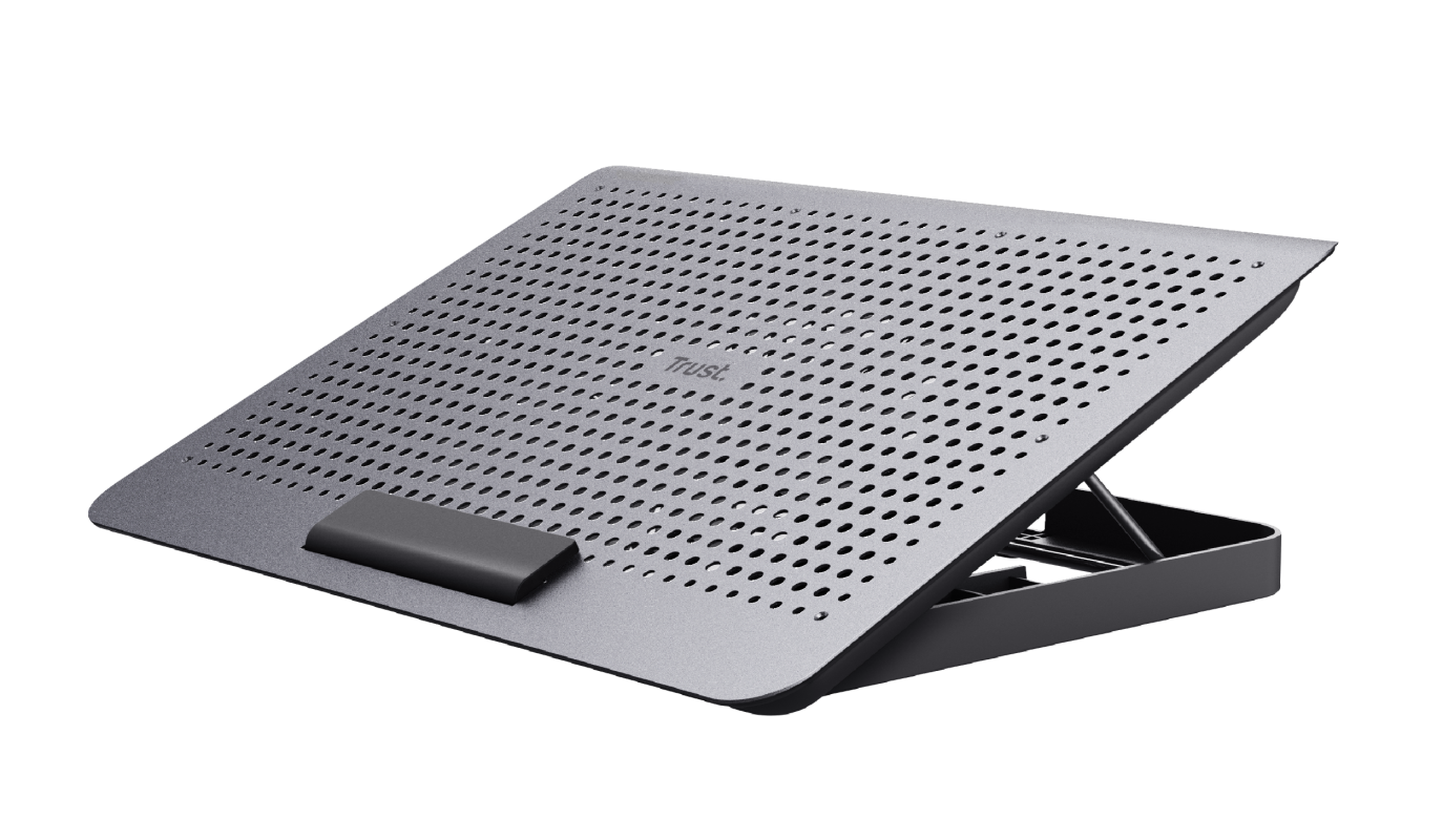 Trust Exto - Notebook-Ständer - Grau - Acrylnitril-Butadien-Styrol (ABS) - Aluminium - 40,6 cm (16 ) - 1 Stück(e) - 18 cm (24613) von Trust