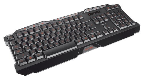 Trust GXT 280 LED Illuminated Gaming Tastatur DE schwarz von Trust