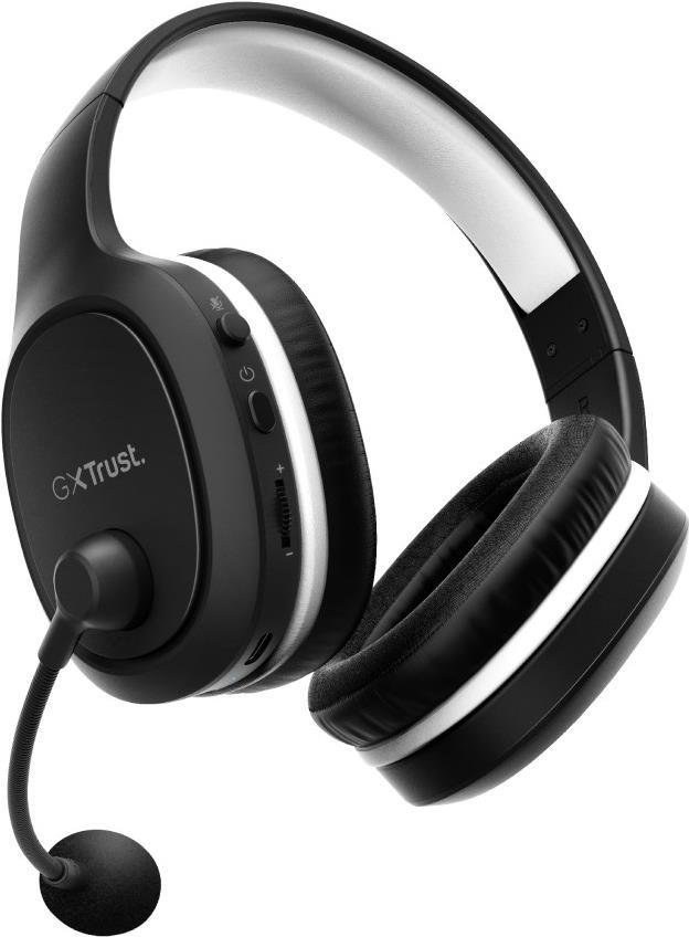 Trust GXT 391 Thian - Headset - ohrumschließend - 5,8 GHz - kabellos, kabelgebunden - 3,5 mm Stecker, USB-A - Schwarz (24502) von Trust